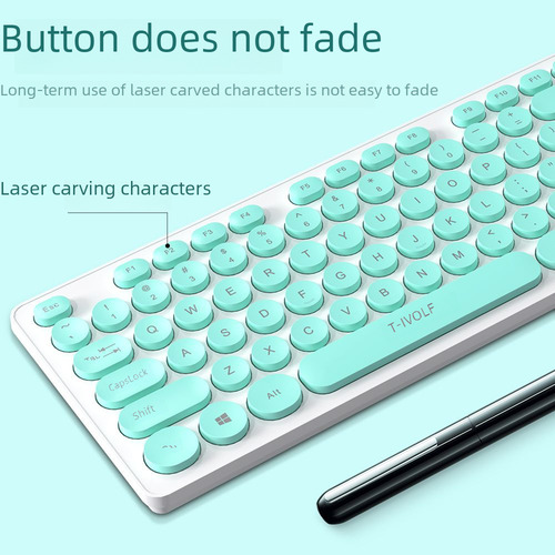 Teclado Inalámbrico Con Mouse Tf770