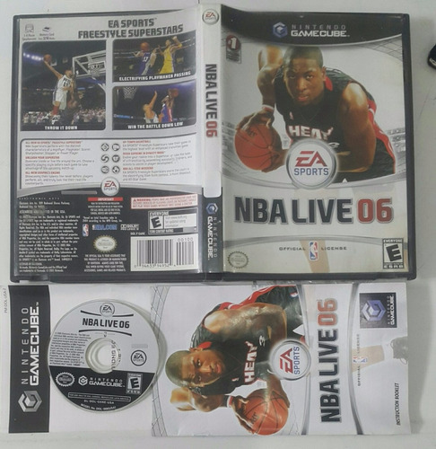 Nba Live 06  / Basketball / Gamecube &  Wii