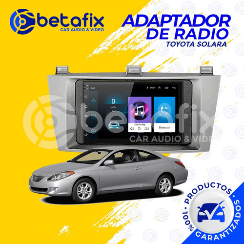 Adaptador Radio Toyota Solara 2004-2009 Betafix Ec