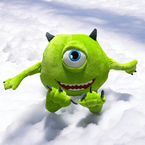 Peluche Mike Wazowski Monster Inc Monstruo Verde Un Ojo