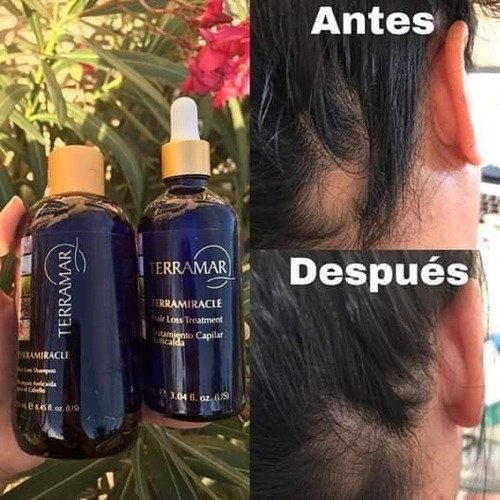 Set Anticaída Terramar Original. Shampoo + Serum Crecimiento