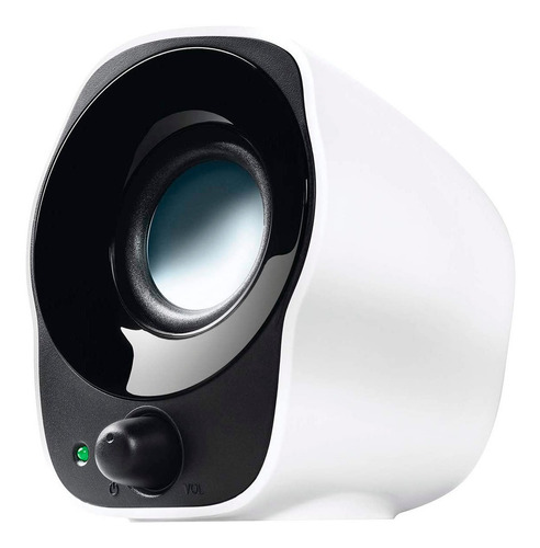 Parlante Stereo Compacto Logitech Z120 White Color Blanco