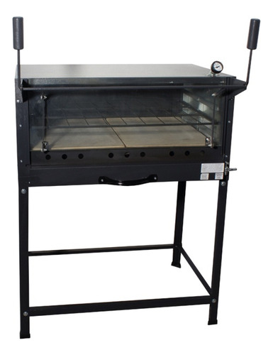 Horno Pizzero A Gas Medidas Int. 95x95x27 Piso Refractario