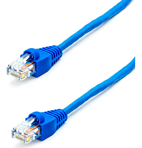 Cable Red 10 Metros Categoría Cat5e Utp Ethernet Azul Adir
