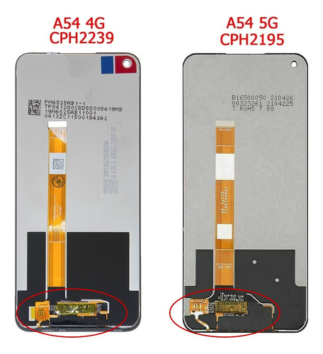 Pantalla Display Para Oppo A54/a74/a93 5g Original Lcd