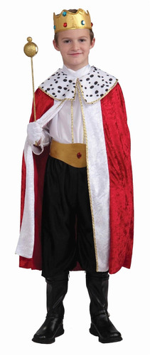 Disfraz Para Niño Principe Real Medieval Talla S Halloween