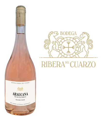 Vino rosado Malbec Araucana Río De Los Ciervos Rio de los ciervos bodega Araucana 750 ml