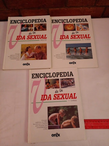 Set De 3 Ejemplares De La Vida Sexual