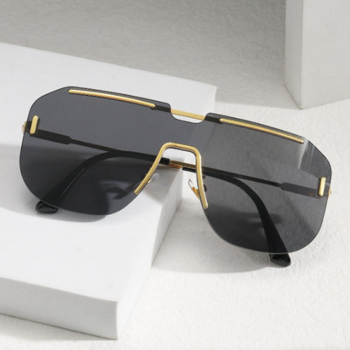 Gafas De Sol Sin Marco Vintage Unisex Hombre Mujer Lentes