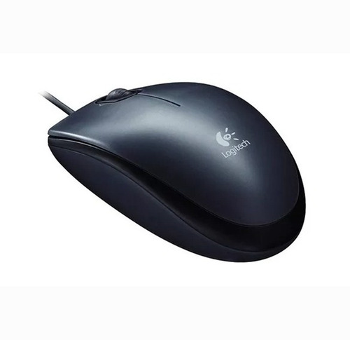 Mouse Logitech Usb M90 Negro 1000 Dpi Para Derechos Y Zurdos