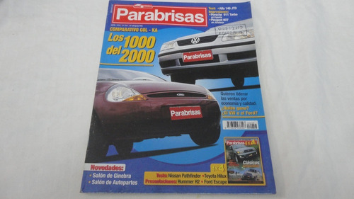 Revista Parabrisas  Nro 258 Abril 2000 Gol - Ka