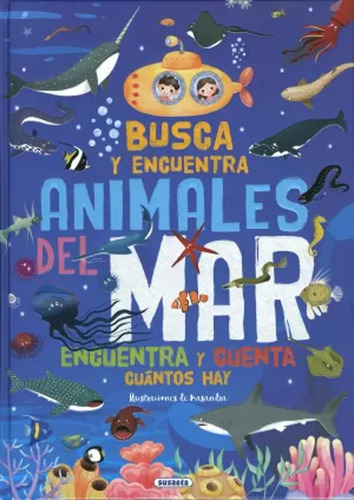 Busca Y Encuentra Animales Del Mar - Ediciones -(t.dura) - *