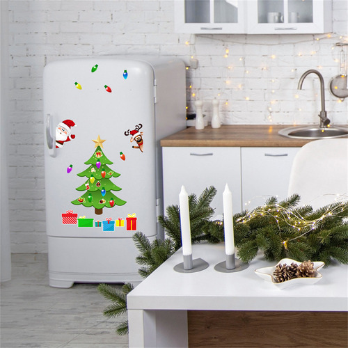 Adhesivo Magnético Navideño Para Puerta De Garaje, Revista P