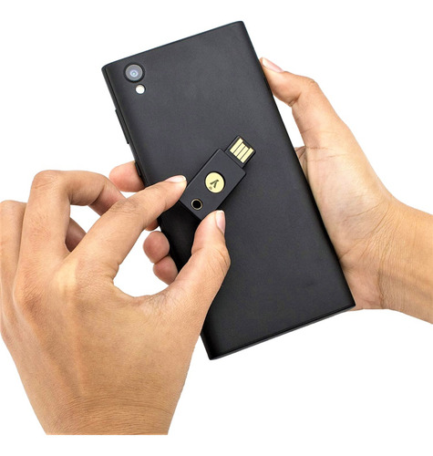 Imagen 5 de 8 de Yubikey 5 Nfc Usb Llave Seguridad Clave Acceso Fido2 U2f!