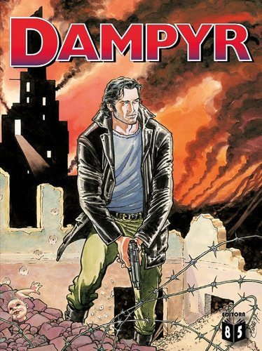 Dampyr 1, De Mauro, Boselli. Série Dampyr, Vol. 1. Editora 85, Capa Mole, Edição 1 Em Português, 2018