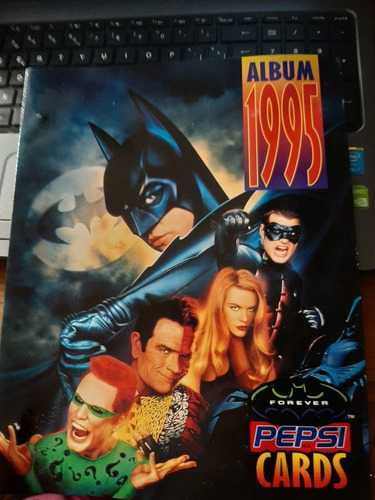 Album Pepsi Cards Batman Forever 1995 100% Completo