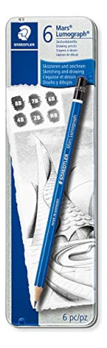 Staedtler Lumograph Grafito Dibujo Y Lápices De Dibujo 100g6