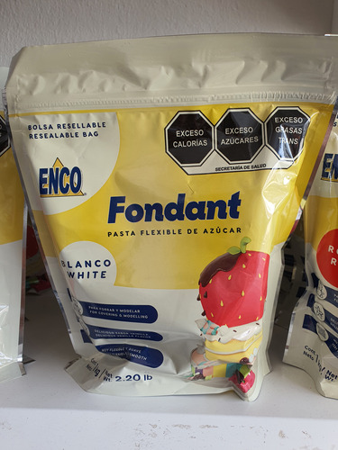 Fondant Enco Blanco 10 Kg