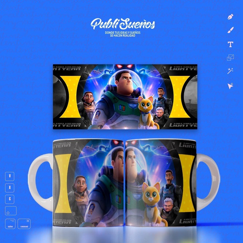 Imagen 4 de 10 de Plantillas Lightyear / Cod0122