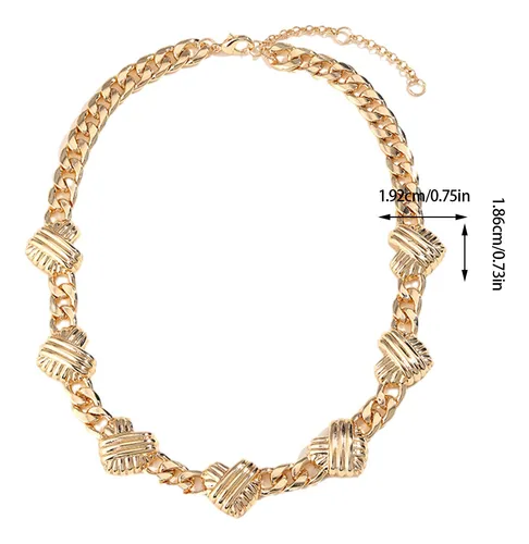 Collares En Forma De U Con Temperamento Melocotón Para Mujer