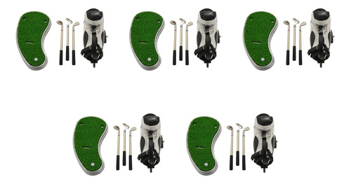 5 Bolígrafos De Golf Con Soporte Para Bolsas De Golf, Regalo