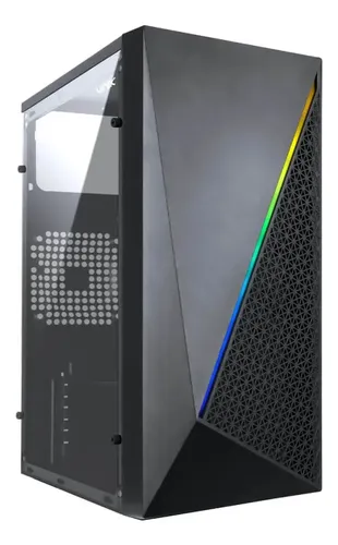 Gabinete Gamer Vinik Murk Mid Tower Lateral Acrílico Ggmacbk Cor Preto