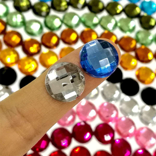 Summer-ray 12 Mm Globe Cut), Varios Color 500pcs Rhines...