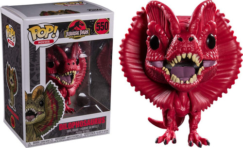 Películas De Funko Pop Jurassic Park Red Dilophosaurus