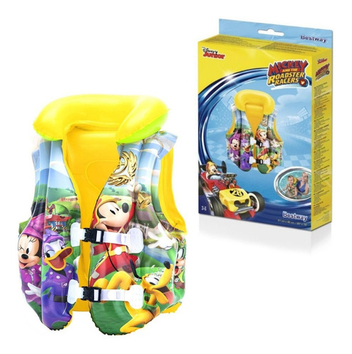 Chaleco Salvavidas Mickey Playero / Piscina Bestway Unisex