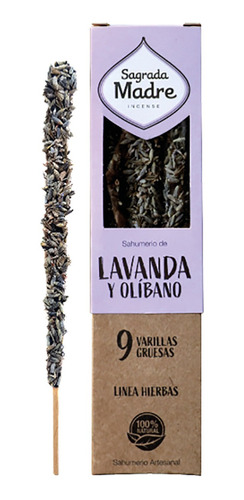 Sahumerio Lavanda Olibano 9 Varillas