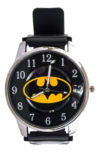 Batman Reloj Pulsera Ajustable Análogo Logo Murcielago