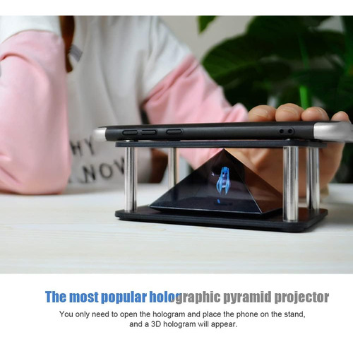 Proyector De Hologramas De Teléfonos Inteligentes, Soporte D