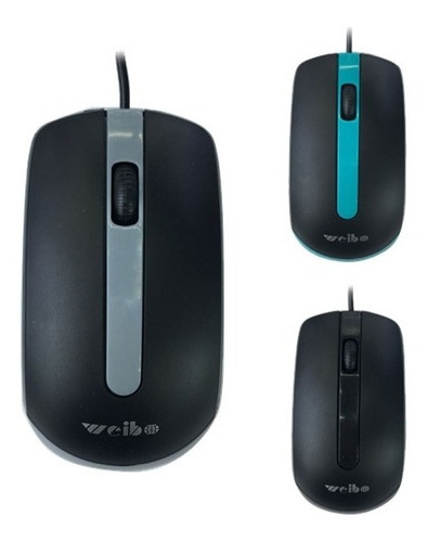 Mouse Weibo Con Cable Usb 1600dpi Raton Alambrico