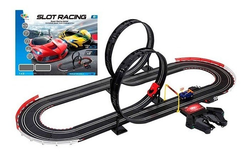 Pista Eléctrica Carreras Slot Racing Control Remoto Jj98-2