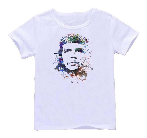 Remera Blanca Che Guevara Art#56