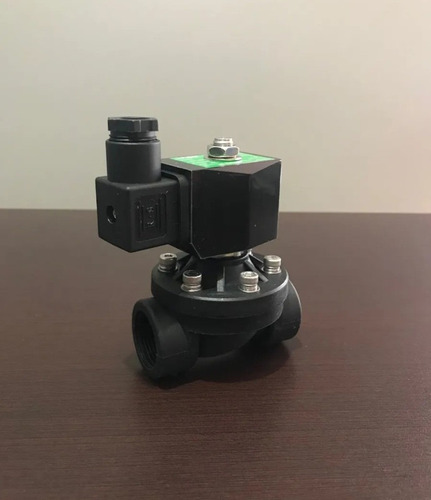 Válvula Solenoide Para Gas 3/4  Cerrada En Nylon