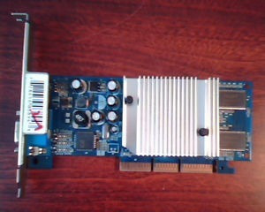 Tarjeta De Video Ge Force Fx 5200 128 Mb Ddr Tv Dvi Vga Agp