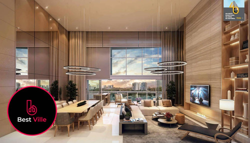 Imagem 25 de 30 de Apartamento No Contrapiso Á Venda 336m² De Área Útil No Edifício The Lake Gramercy Park Em Alphaville - Sp. - Ap0460