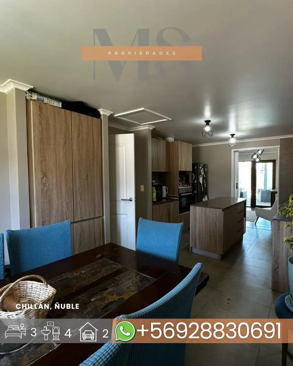 Imagen 5 de 12 de Casa En Condominio Los Montes, Quilamapu, Chillán