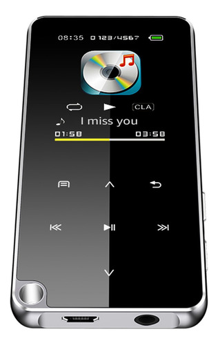 Audio Player With Audio Screen Fm 3.5mm Fm Mp4 M