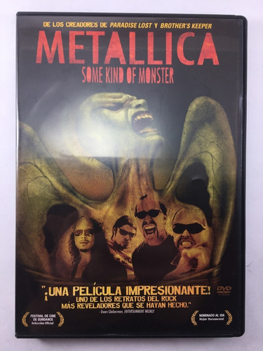 Dvd Metallica Some Kind Of Monster