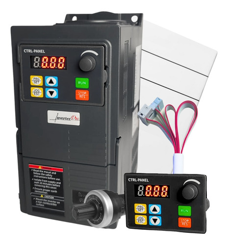 Inversor De Frequencia 3cv 380v 3hp 2,2kw Trifásico Freio