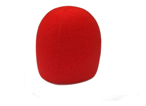 Paravientos De Microfono Color Rojo Radox 490-975