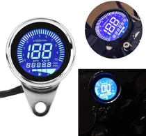 Comprar Tacómetro Digital Lcd \u002F Ajustable 7 Colores \u002F Moto Universal