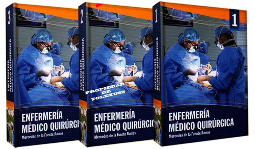 Enfermería Médico Quirúrgica 3 Tomos Original