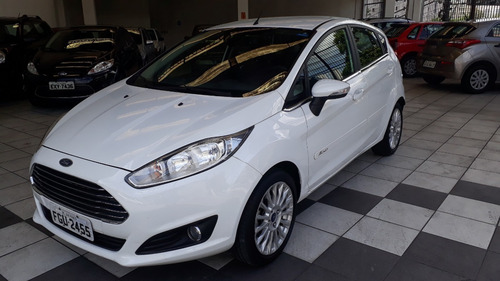 Ford Fiesta 1.6 Hatch Titanium Aut 55.000 Km 2015 Branco