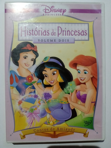 Dvd Disney Historias De Princesas Español Inglés Portugués