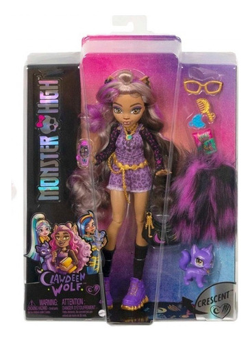 Monster High Muñeca Clawdeen Wolf