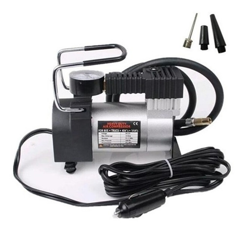 Compresor Inflador Auto Portatil 12v, Maxima Potencia 120w