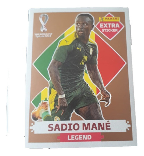 Panini Extra Sticker Sadio Mané (bronze)